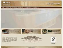 Tablet Screenshot of millcowoodworking.com